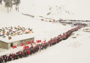 Sarıkamış'ta milli coşku ve hüzün..
